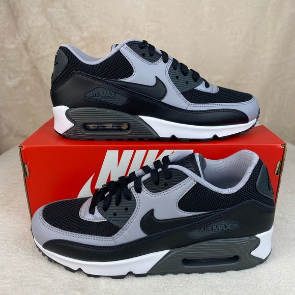 Nike Other - Nike Air Max 90 Essential Black Wolf Grey